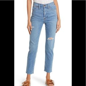 Madewell Perfect Vintage Jeans Croton Wash 31 NWOT